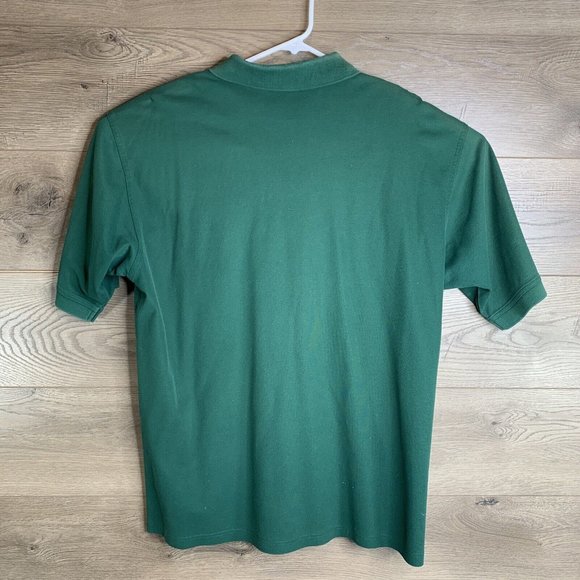 Augusta National Golf Shop 60s Two Ply  Mens Polo Shirt XL Green SS Collared - Picture 6 of 9